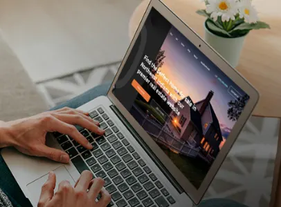 real estate agent website